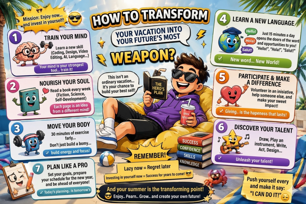 🚀 How to Turn Your Vacation into Your Ultimate Secret Weapon!